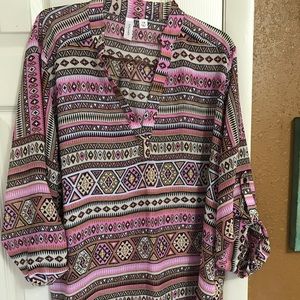 Multiple Colored Blouse